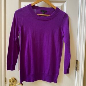 J crew merino wool Purple Women's SweaterXS